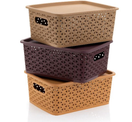 MULTIPURPOSE STORAGE(set of 3)