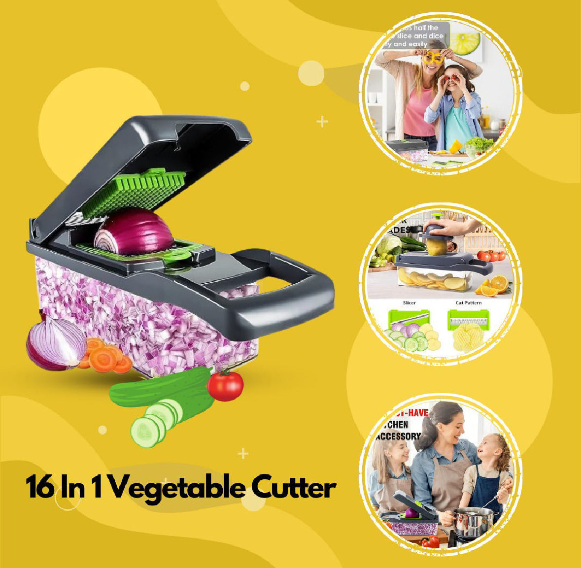 16 In 1 Vegetable Cutter