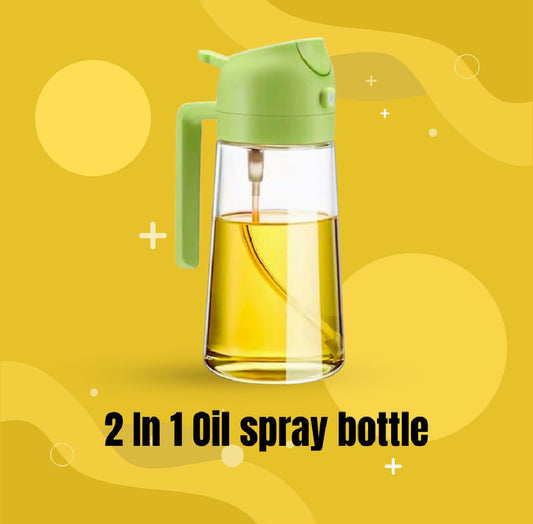 2 In 1 Oil Spray Dispenser (oil spray bottle)